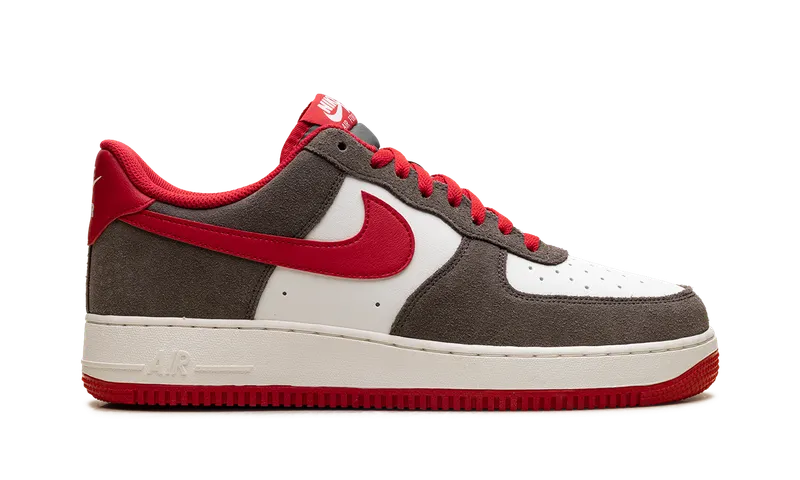 Nike Air Force 1 Low ’07 LV8 “Cave Stone University Red” (FQ8714-201)