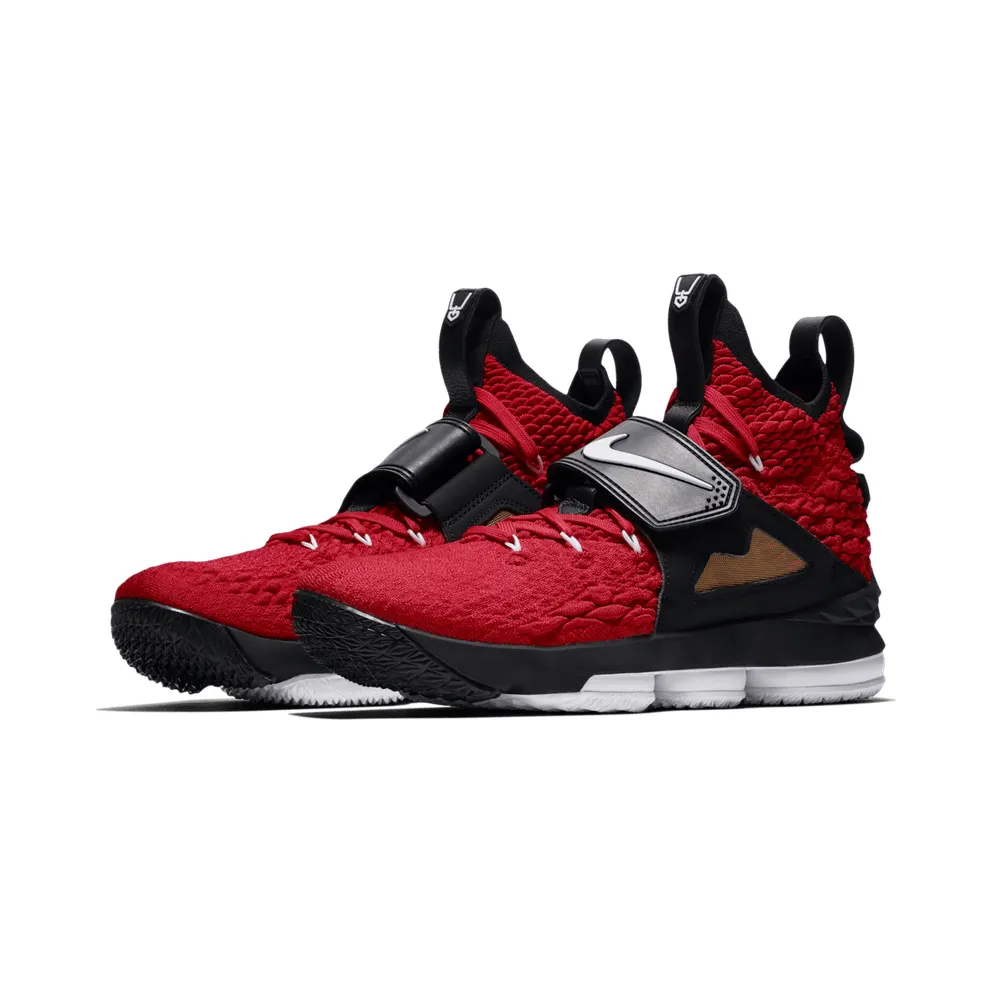 Nike LeBron 15 Red Diamond Turf University Red/White-Black (AO9144-600)