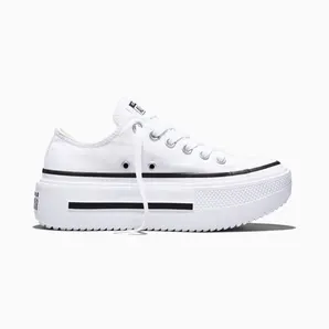 Converse Chuck Taylor All Star Lift Double Stack Platform White/Black/White (A15491C)