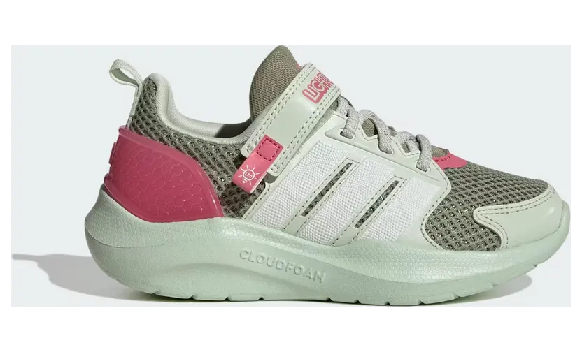 Adidas LIGHTORAMA RUNNER SCHOENEN KIDS Tent Green / Core White / Linen Green (KK3280)