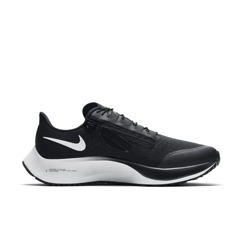 Nike Air Zoom Pegasus 37 FlyEase Running (Extra Wide) Black (CK8446-003)