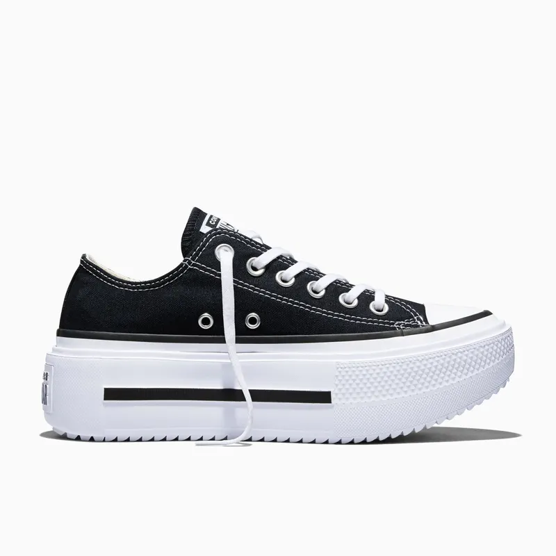 Converse Chuck Taylor All Star Lift Double Stack Platform Black/White/Black (A15490C)