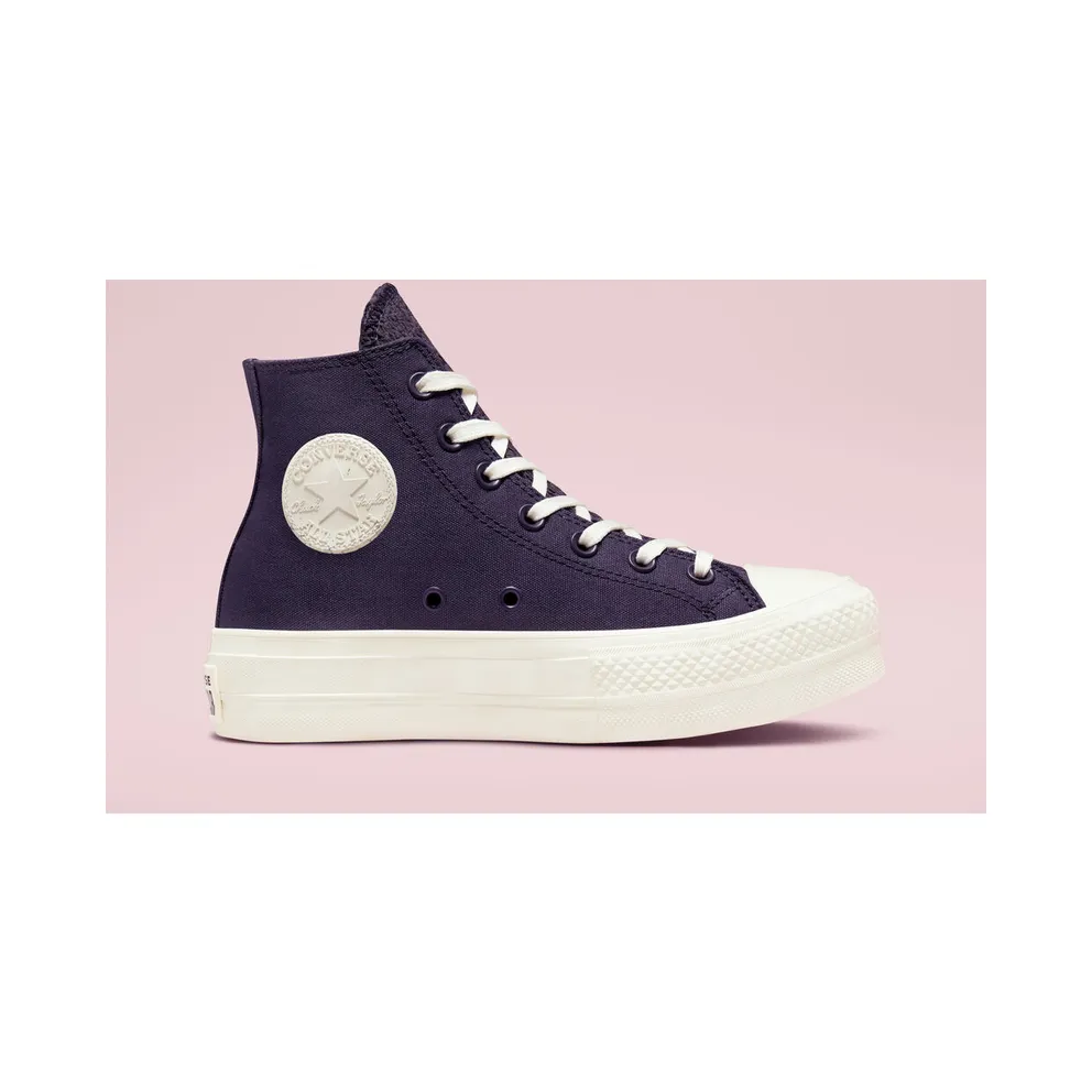 Converse Chuck Taylor All Star Lift Platform Jacquard Camo Dark Raisin/dark Raisin/egret (A00887C)