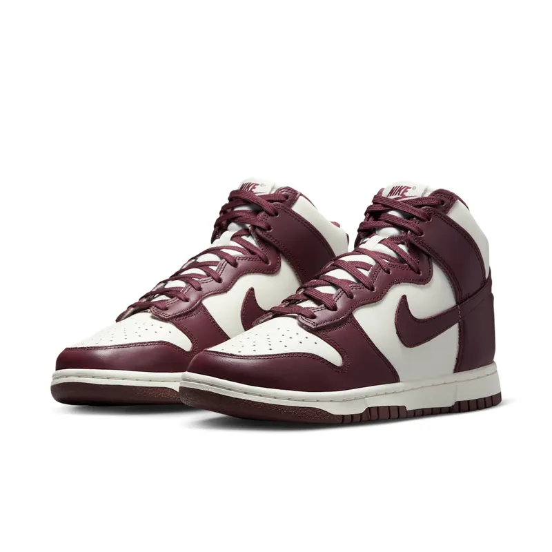 Nike DUNK HIGH “Burgundy Crush” (DD1869-601)