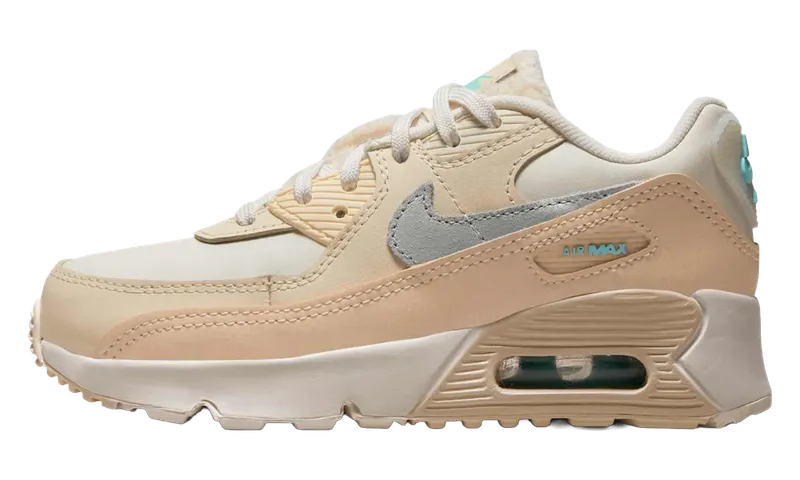 Nike Air Max 90 LTR PS “PHANTOM/SHIMMER/PEARL WHITE/METALLIC SILVER” (DZ5319-001)