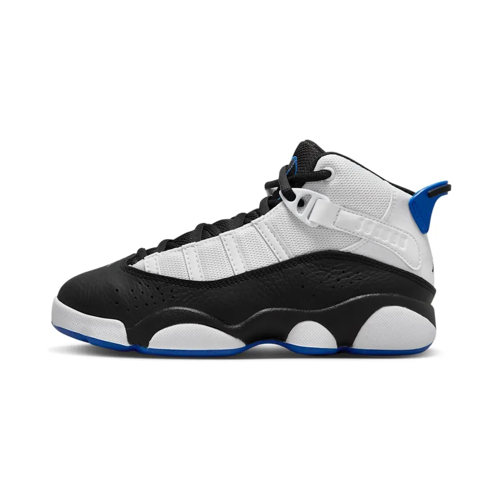 Jordan 6 Rings “White / Black / Game Royal” (323432-142)