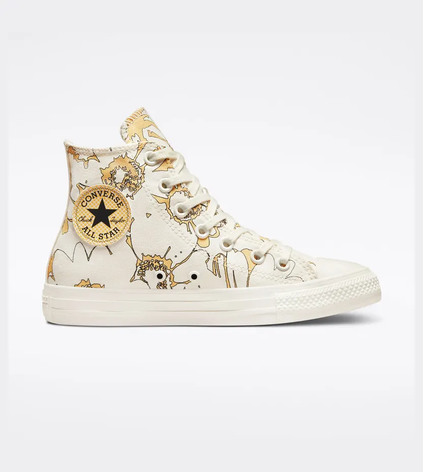 Converse Chuck Taylor All Star Crafted Florals Egret/cyber Mango/egret (A01188C)