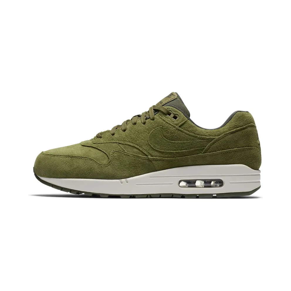 Nike Air Max 1 Olive Canvas Suede (875844-301)
