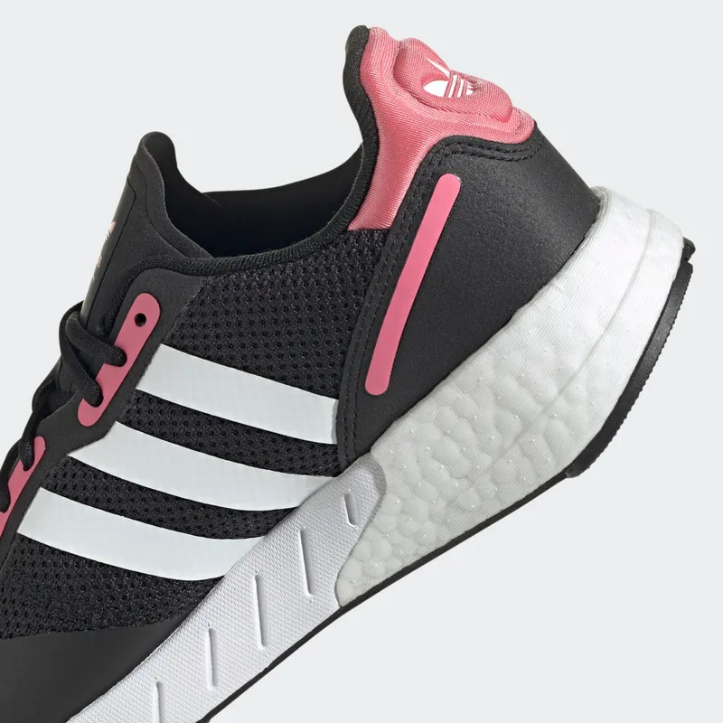 adidas ZX 1K Boost Core Black / Cloud White / Hazy Rose (FX6872)