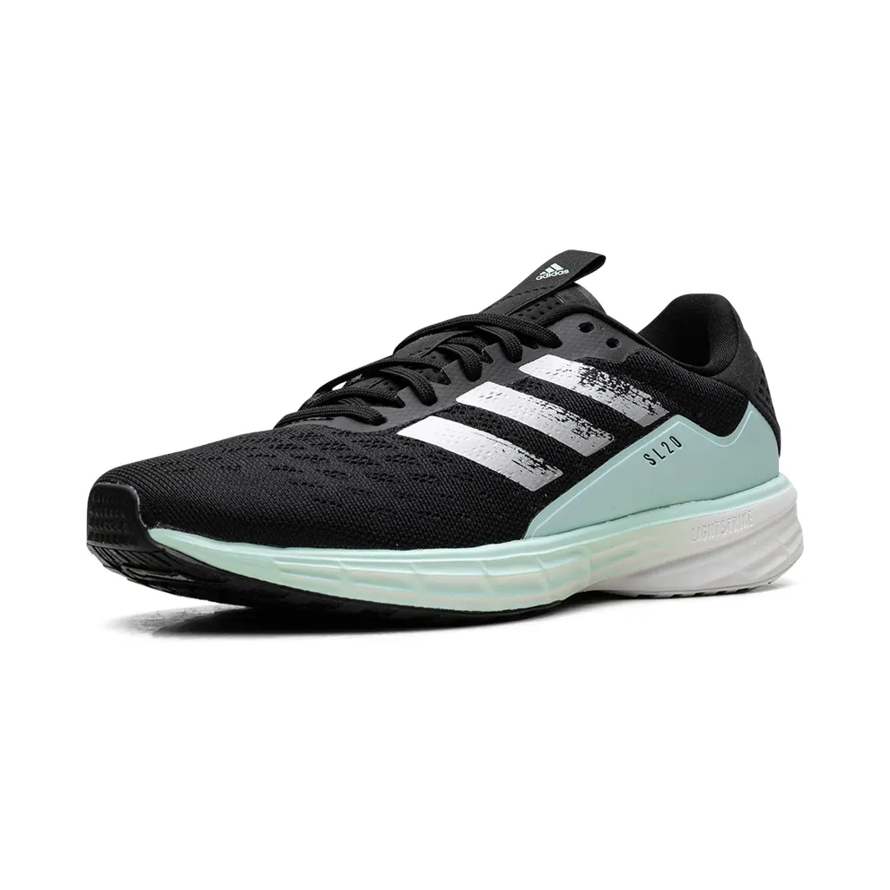 Adidas SL20 Core Black / Silver Metallic / Frost Mint (FV7343)