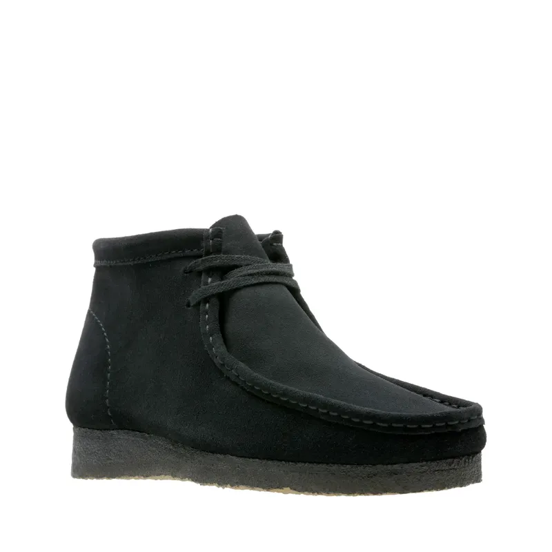 Clarks Originals Wallabee Boot Black Suede (26155517)