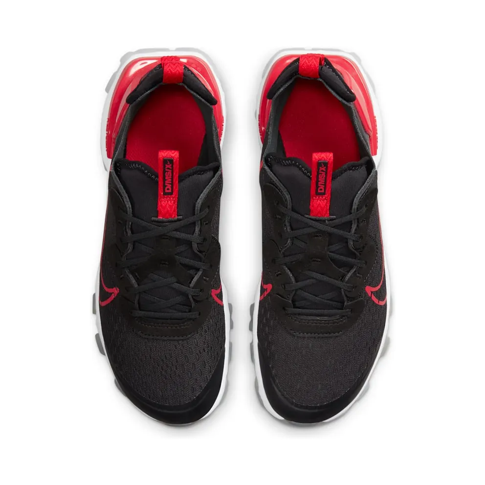 Nike React Vision “Black / Dark Smoke Grey / Light Smoke Grey / University Red” (CD6888-010)