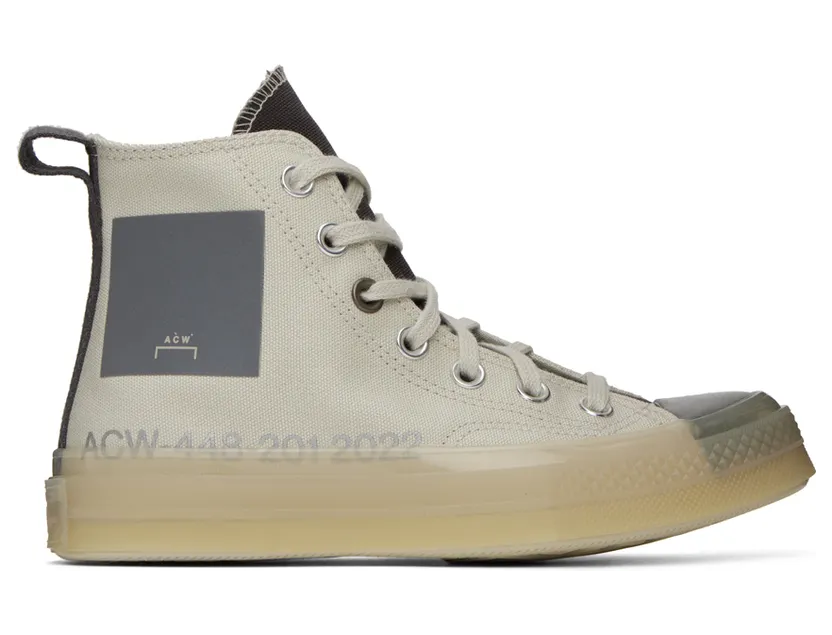 Converse x A Cold Wall Chuck Taylor All Star 70 Hi Pavement / Silver Birch / Steel Gray (A02276C)