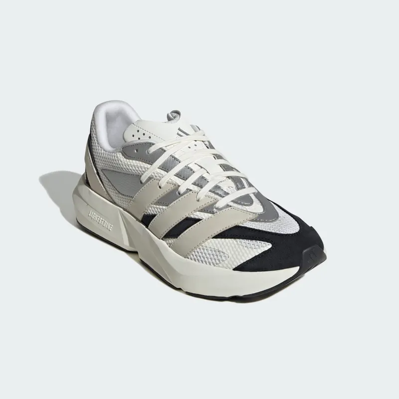 adidas Lightblaze White Off White Silver Metallic (JR7213)