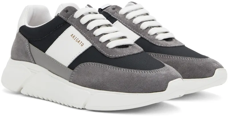 Axel Arigato Black & Grey Genesis Vintage Sneakers (35101)