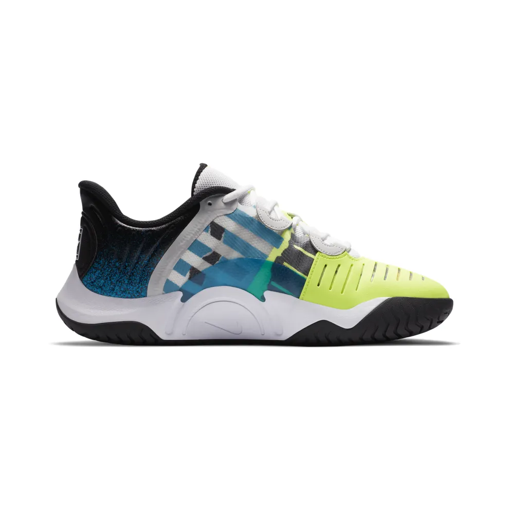 Nike Court Air Zoom GP Turbo Tech Challenge White/Hot Lime-Neo Turquoise-Solar Red (CK7513-101)
