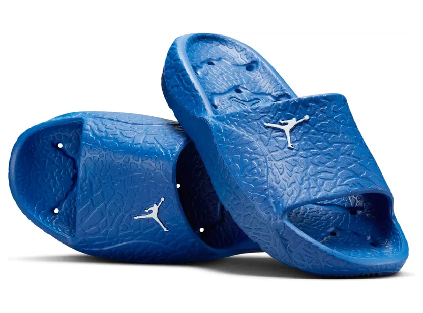 Jordan Franchise Shower Slides “True Blue White” (HQ2163-400)