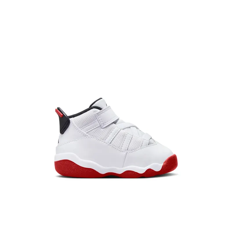 Air Jordan 6 RINGS TD “WHITE UNIVERSITY RED” (323420-160)