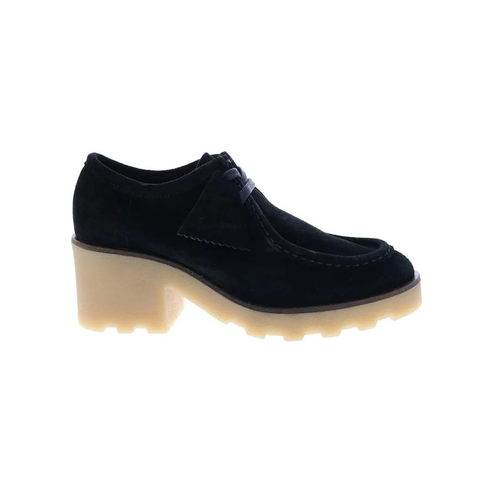 Clarks Originals Wallabee Block Black Suede (26164402)