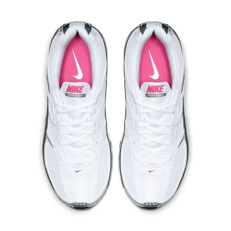 Nike Reax Run 5 White Metallic Silver (W) (407987-116)