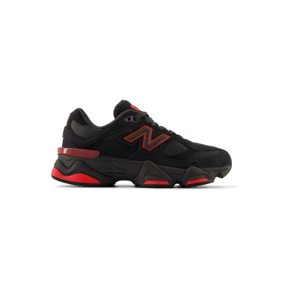 New Balance 9060 GS “Black Red” (GC9060JR)