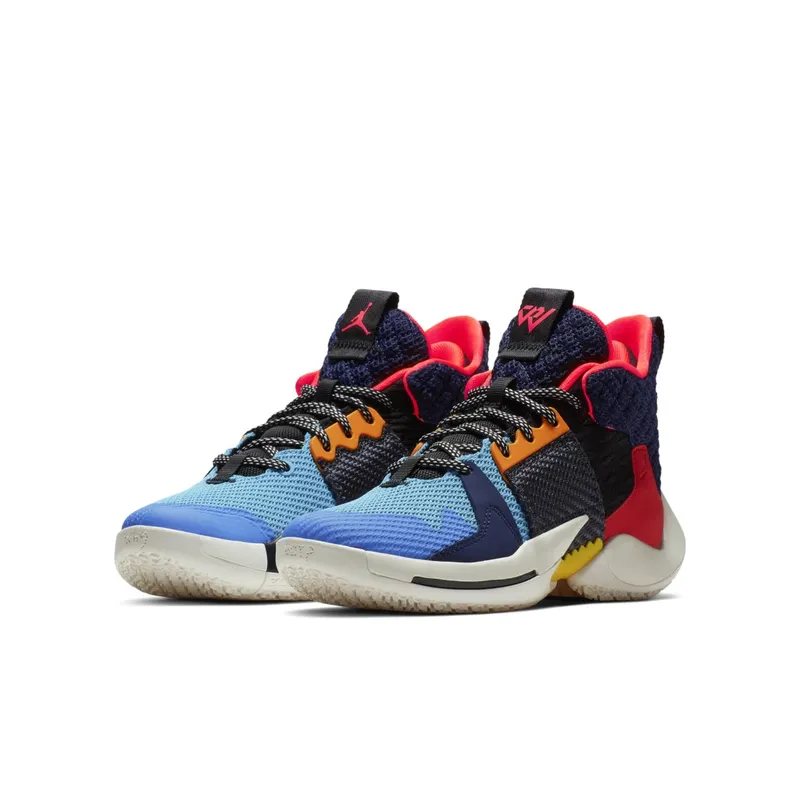 Jordan Why Not 0.2 Future History (GS) Multi-Color/Total Crimson-Sail (AO6218-900)