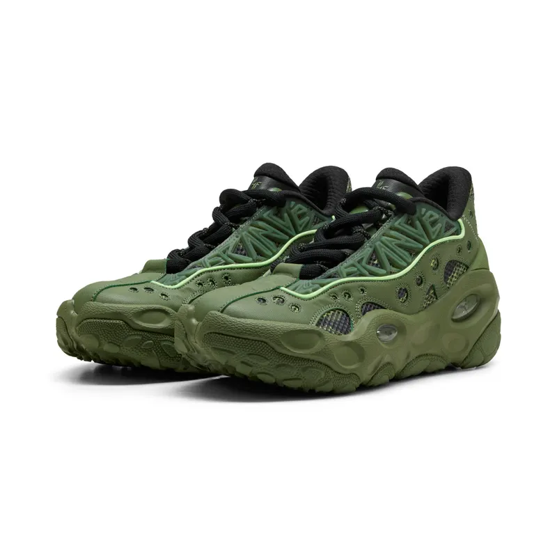 Puma LaFrancé RNR Camo “Avocado Green / Fizzy Light” (312976_01)