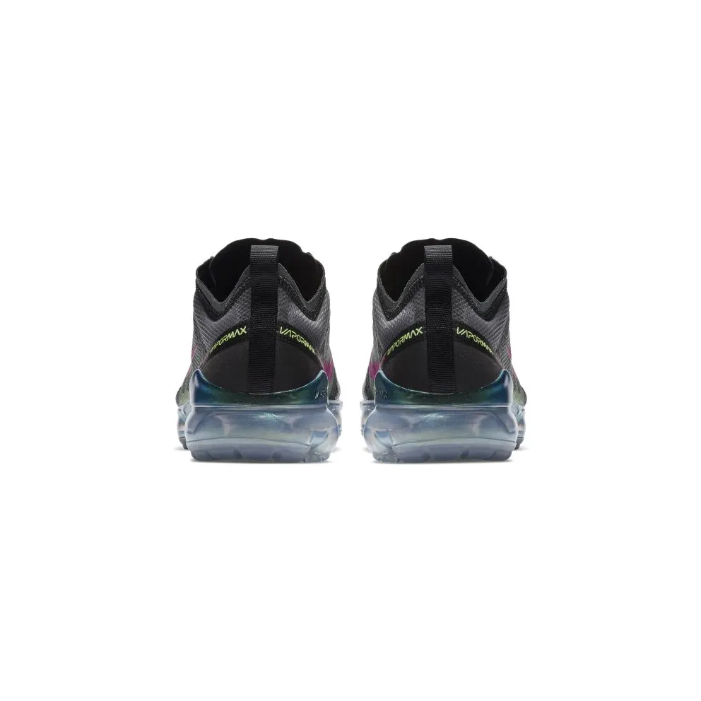 Nike Air VaporMax 2019 Premium Black Active Fuchsia Photo Blue Black/Active Fuchsia-Photo Blue-Lime Blast-Wolf Grey (AT6810-001)
