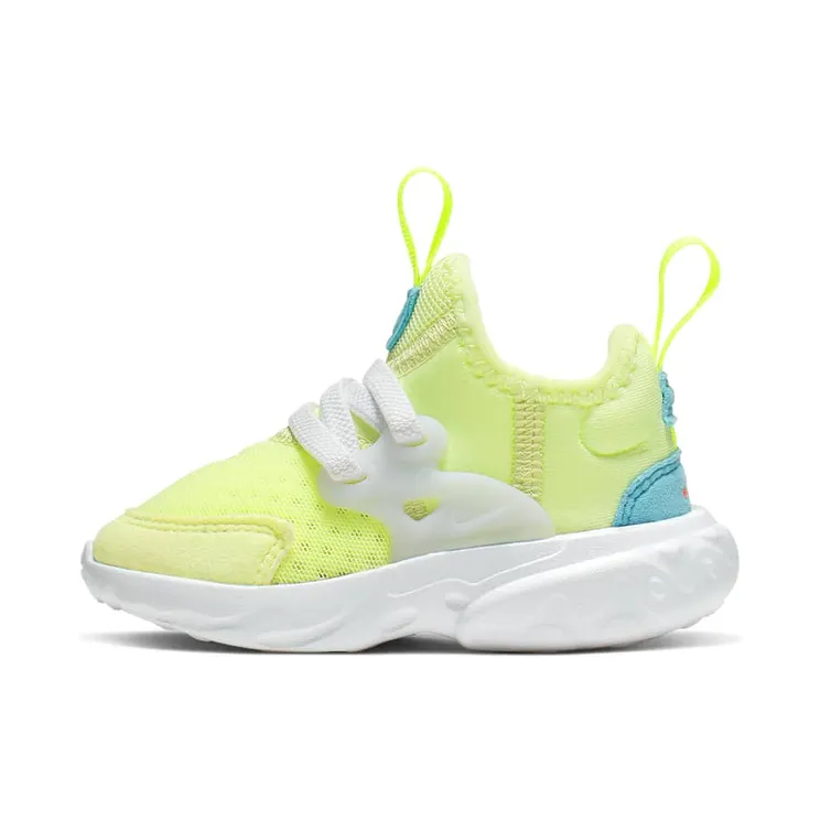 Nike React Presto TD “Barely Volt / Blue Gaze / Volt / Hyper Crimson” (BQ4004-700)