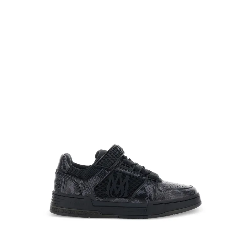 Amiri Python-embossed MA Skyline “Black” (AMSNSN1094 001)