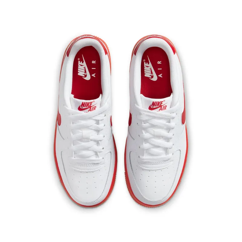Nike Air Force 1 Low White Red Midsole (CV7663-102)