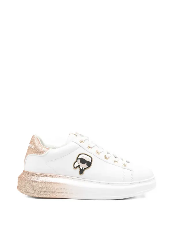 Karl Lagerfeld Kapri Ombre NFT sneakers with plateauzool – White (KL62530F01G)