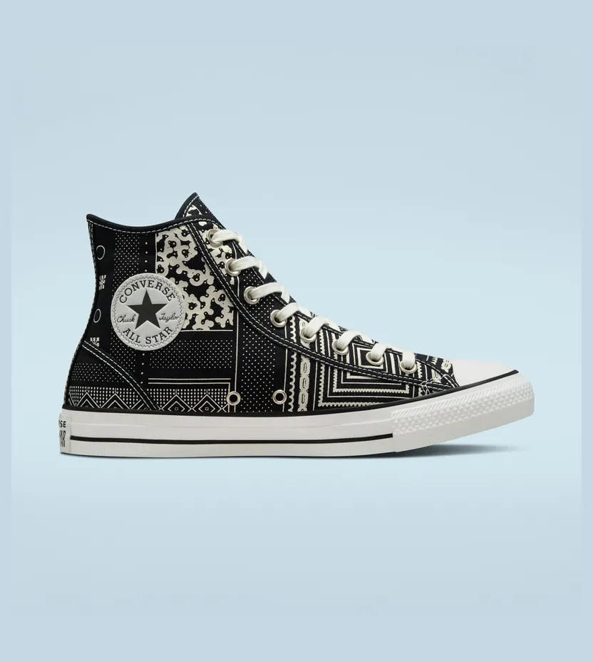 Converse Geometric Patchwork Chuck Taylor All Star Blauw/vintage White/zwart (172434C)