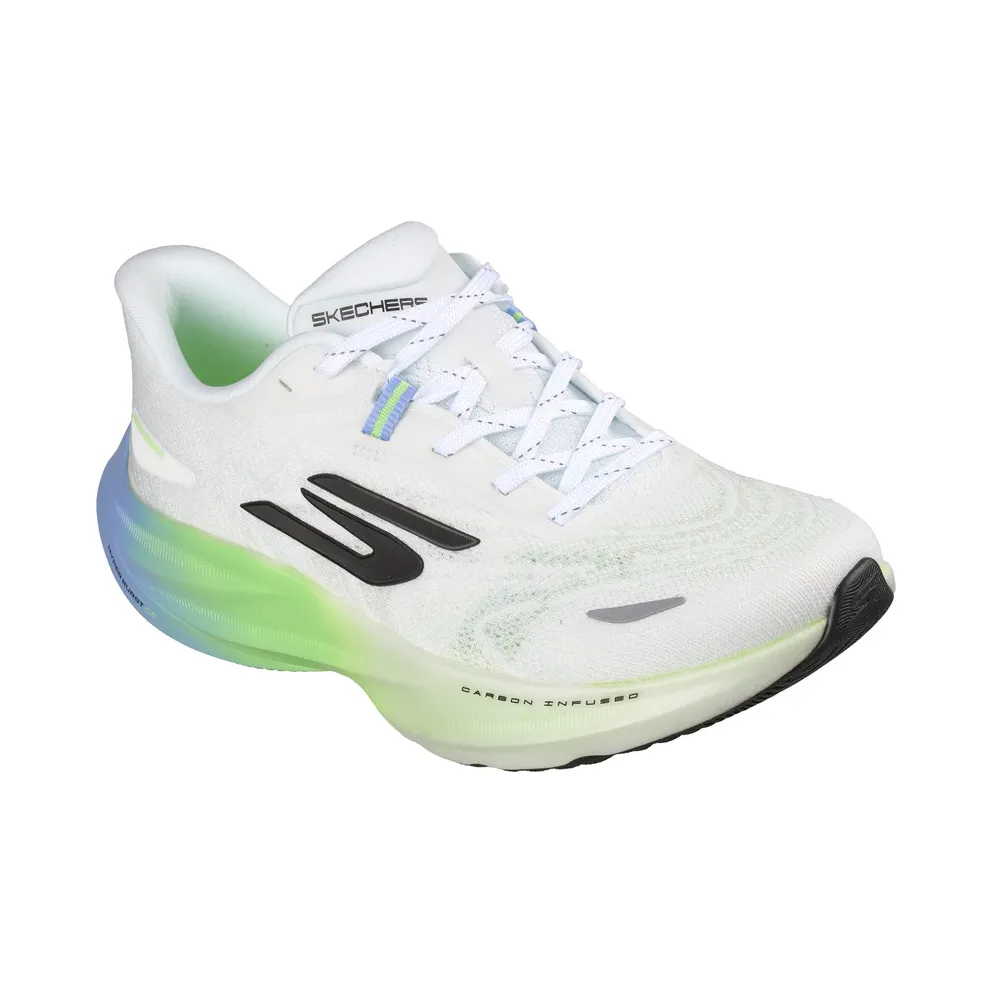 Skechers Aero Spark Sneaker White/Limoen