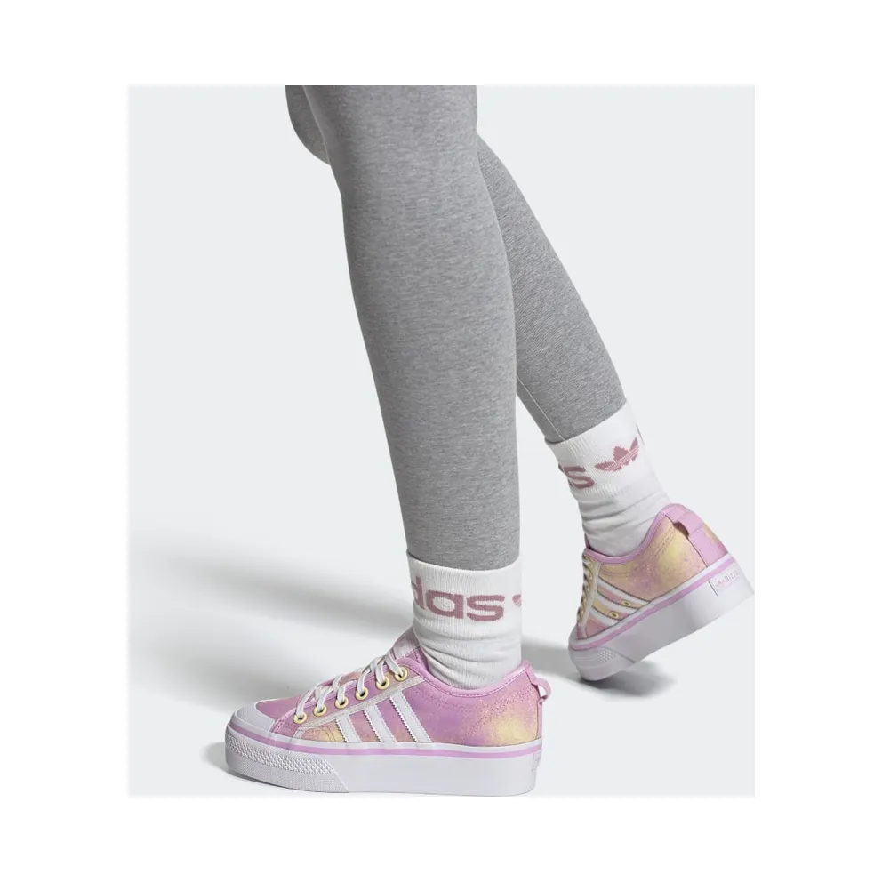Adidas Nizza Platform Bliss Lilac / Cloud White / Almost Yellow (GY9476)