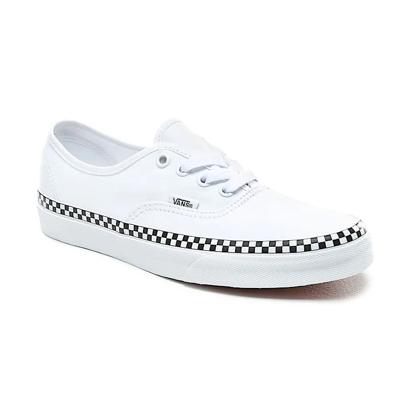 Vans Authentic Check Foxing Low Top “WHITE” (VN0A38EMVJU)