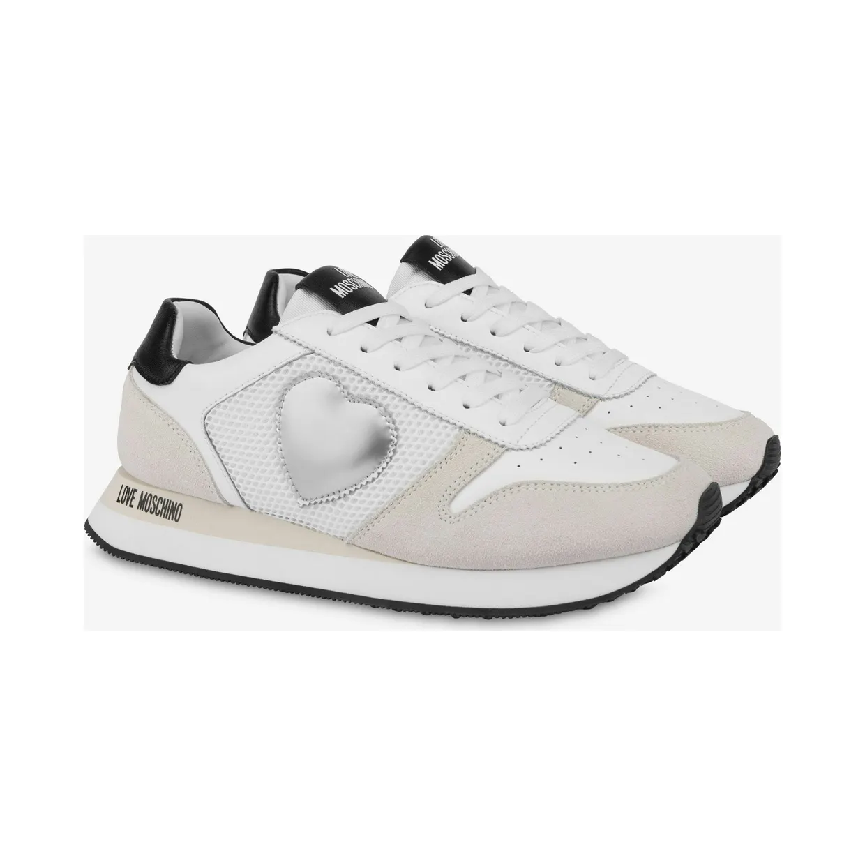 Moschino Sneakers Mit Laminiertem Herz Thunder Love (POLJA15493G0IIQ610A)