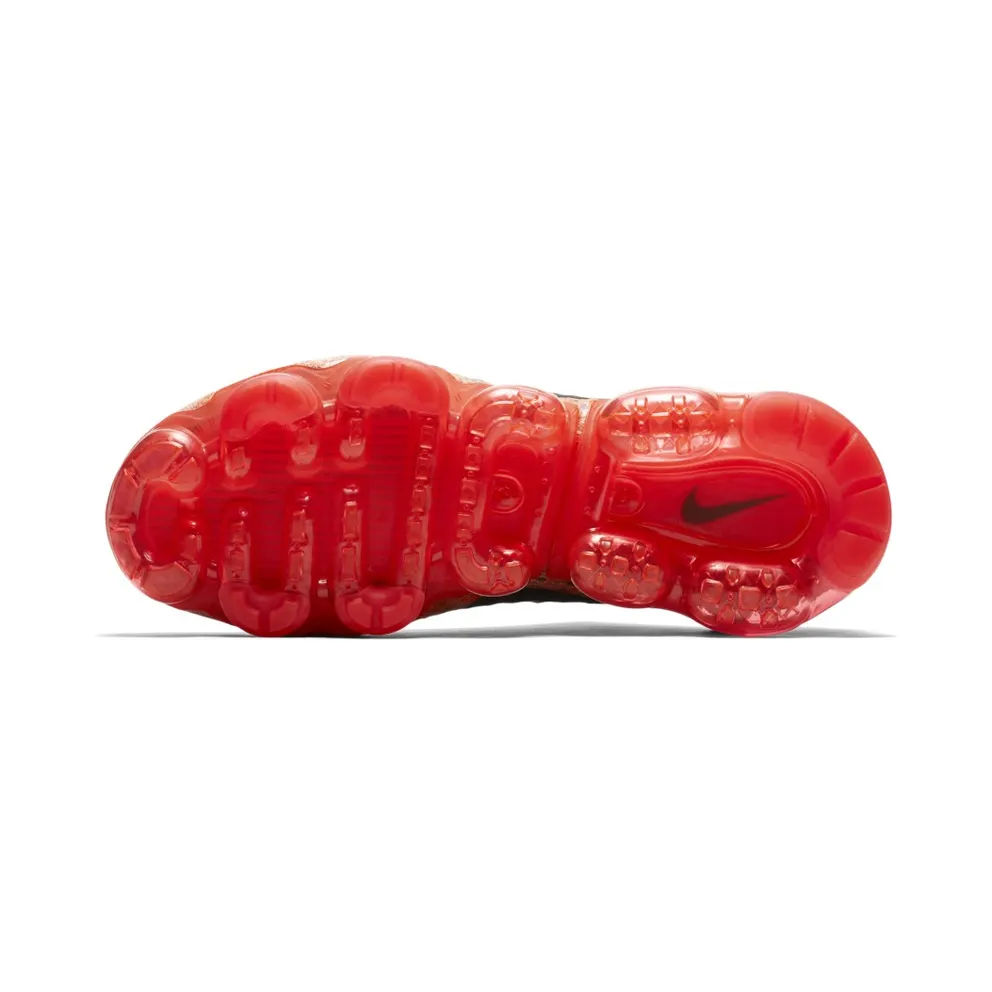 Nike Air VaporMax Wolf Grey Bright Crimson (W) Wolf Grey/Black-Light Crimson (849557-026)
