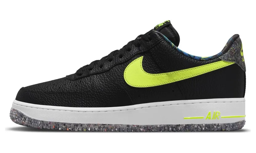 Nike Air Force 1 Low Black Volt Grind (2021) (DM9098-001)