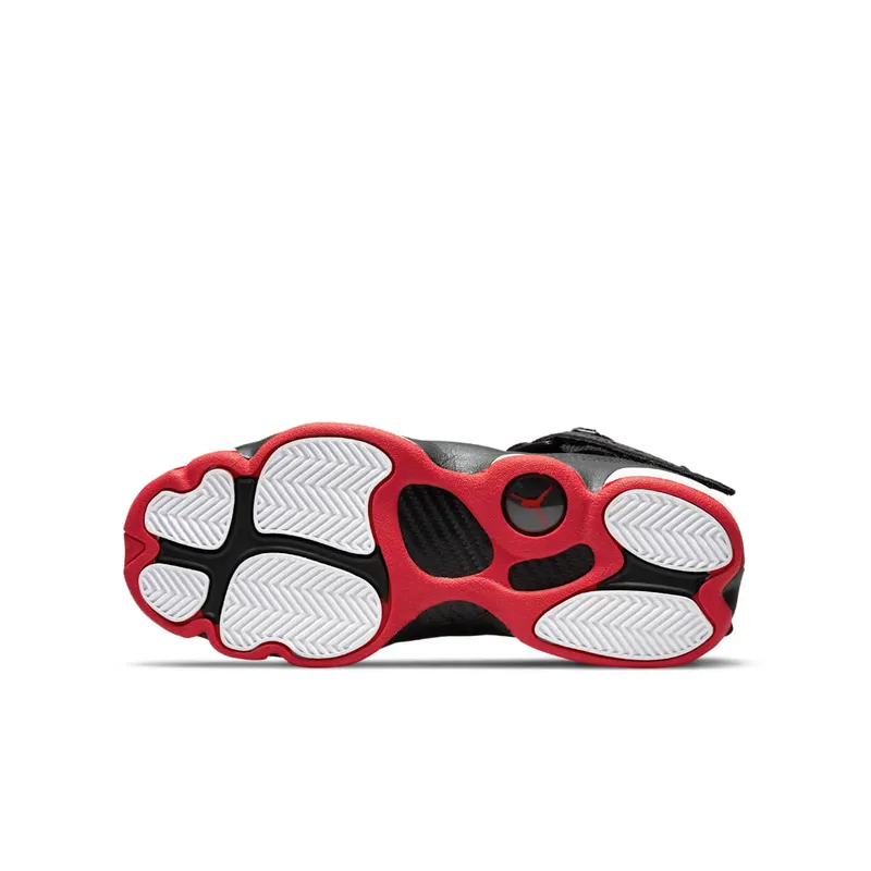 Nike Jordan Kids Black & Red Jordan 6 Rings Big Kids Sneakers (323419-063)
