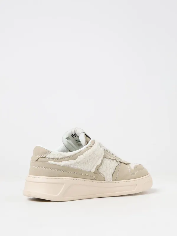 Msgm Acbc x sneakers in leather and RePET Beige (3541MDS17281723) (2)