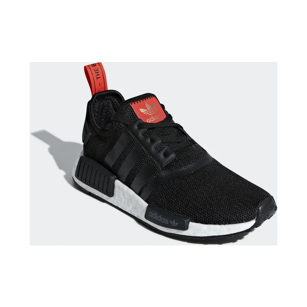 adidas NMD R1 Bred (Youth) Core Black/Core Black/Hi-Res Red (B42087)