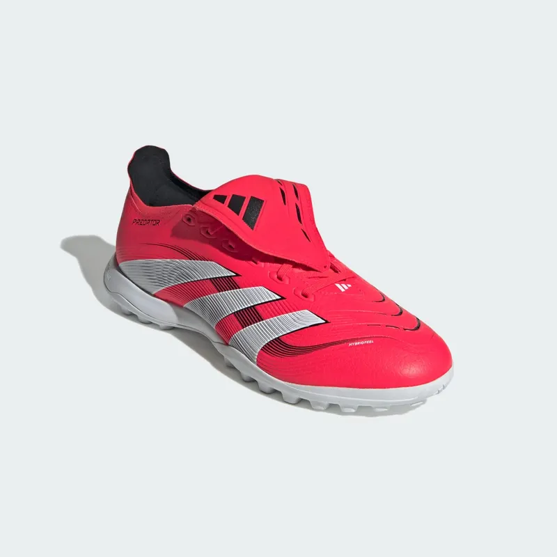 adidas Predator League Fold-Over Tongue Turf Lucid Red Cloud White Core Black (JS0384)