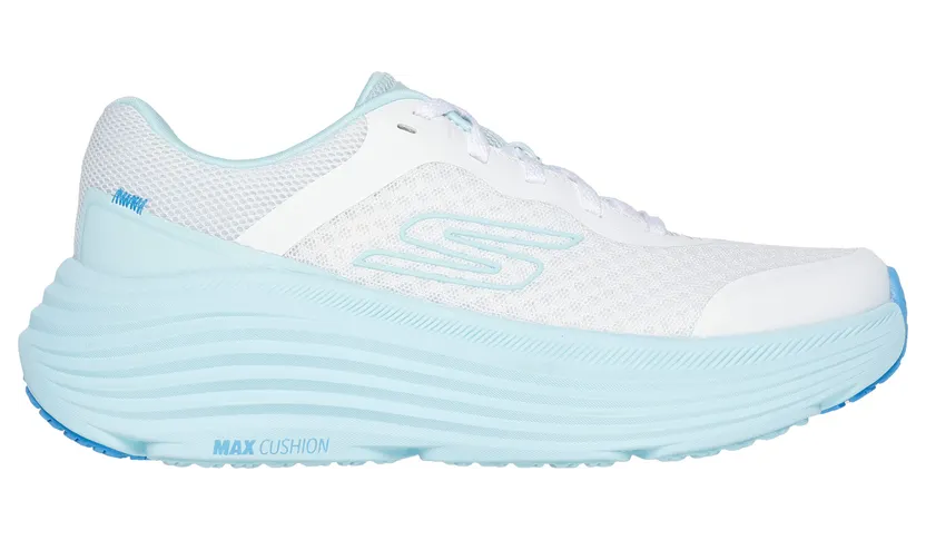 Skechers Max Cushioning Endeavour White / Licht Blue “White” (129470 Wlb) (129470WLB)