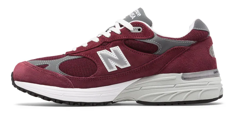 New Balance 993 Burgundy Burgundy/Grey (MR993BU)