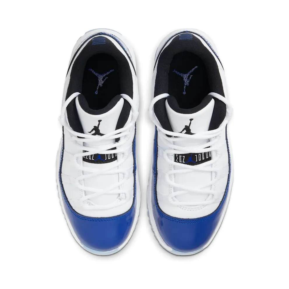 Jordan 11 Retro Low White Concord (PS) White/Black-Concord (580522-100)