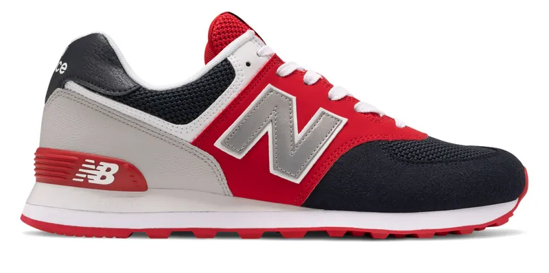 New Balance 574  Black/Red (ML574SA1)