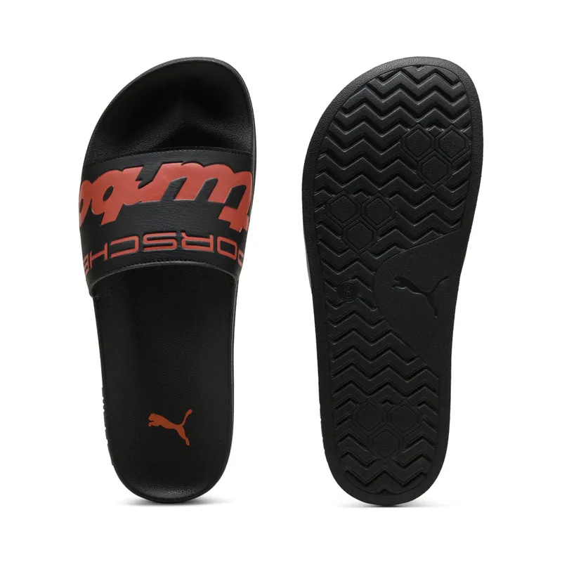 Puma Porsche Legacy Leadcat 2.0 Slides “Puma Black / Amarena” (308857_06)