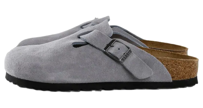 Birkenstock Boston Suede Leather “Lavender Sky – Narrow Fit” (1032791)