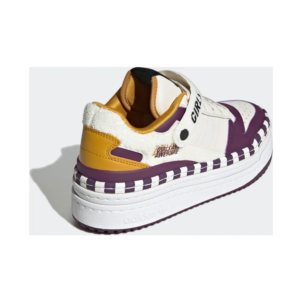 adidas Triple Platforum Lo Girls Are Awesome Chalk White / Chalk White / Purple Beauty (GY2618)